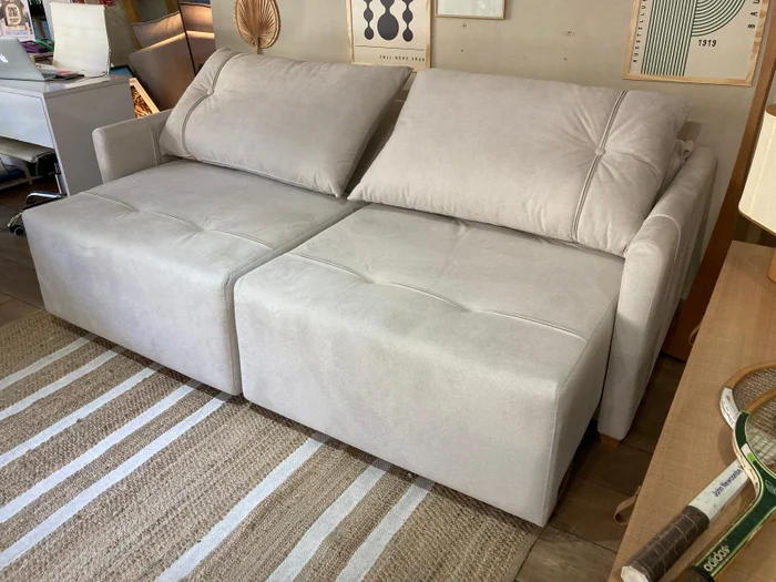 Sofá Cama Gramado 220cm – Beige Easy Clean en Beige - Sillones y sofás, Uruguay | Berna Home, vista 8