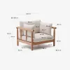 Butaca Sacova de madera maciza de eucalipto FSC 100% en Madera natural - Butacas, banquetas y puffs, Uruguay | Kavehome, vista 10 de 10