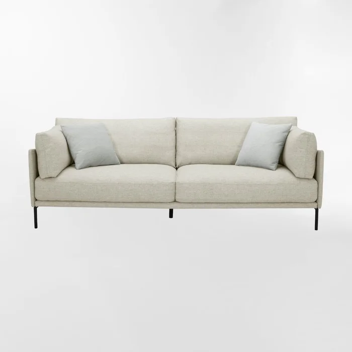 Sofá COSTA BEIGE 3 CUERPOS en Beige - Sillones y sofás, Uruguay | Viasono, vista 2