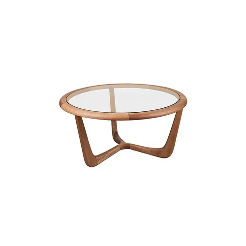 MESA DE LIVING EDEN ALTA IN NATURA 80X80X40H CM - Mesas de living, Uruguay | Vinibel