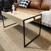 Mesa de Centro Columbia Rectangular Alta - Crudo (Hierro Negro) - Mesas de living, Uruguay | Berna home, vista 4 de 5