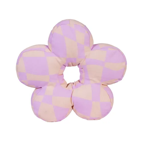 Almohadón Algodon-y-poliester Rosa Flor en Rosa - Textiles, Uruguay | Divino