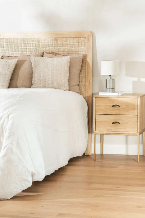 RESPALDO MALIBU - ALAMO Y ESTERILLA - 1.90 MTS. en Madera natural - Respaldos de cama, Uruguay | La Iberica, vista 5