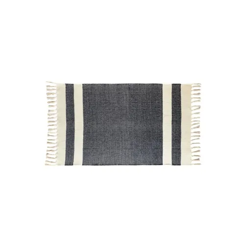 ALFOMBRA 69X114CM FLECOS GUARDA AZUL en Azul - Textiles, Uruguay | Koz