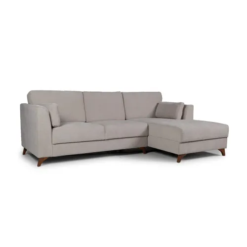 Rinconera Capri - Tela Microfibra - Chaise derecho - Kruger 02-152 (Beige) en Beige - Sillones y sofás, Uruguay | NYR