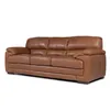 Sofá Oxford - Cuero Advanced - 3 cuerpos - Maverick Telha (Preventa) en Marrón - Sillones y sofás, Uruguay | NYR, vista 1 de 6