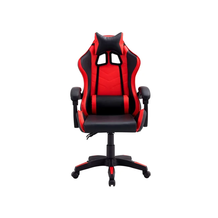 SILLA DE ESCRITORIO GAMER MAX ROJO/NEGRO 1002 - Escritorios y sillas de escritorio, Uruguay | Rosas Hermanos, vista 2