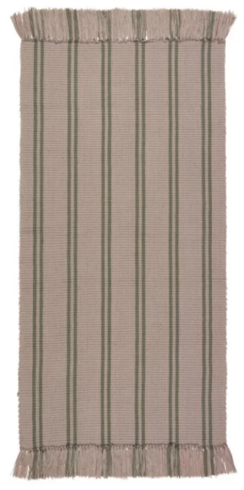 Alfombra HEISTARR 70x140 sand/oliva osc en Multicolor - Alfombras, Uruguay | JYSK