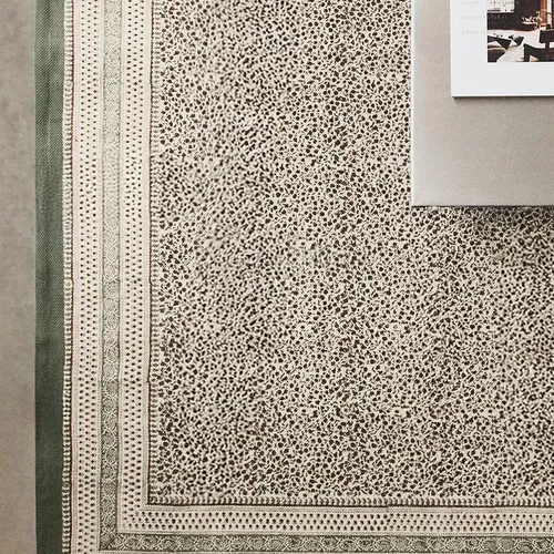 ALFOMBRA ALGODÓN ESTAMPADO BLOCK PRINT - Alfombras, Uruguay | Zara Home