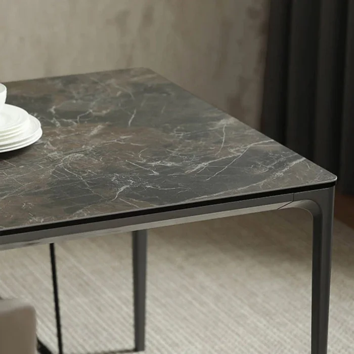 MESA DE COMEDOR GAEL Negro - Mesas de comedor, Uruguay | Viasono, vista 2