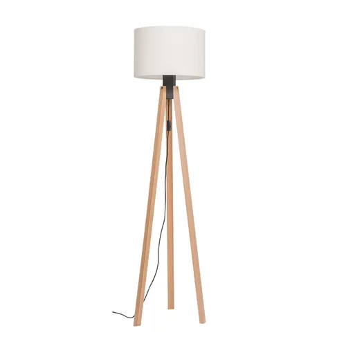 Lámpara de Pie Madera Triple Economy 38 cm en Madera natural - Lámparas de pie, Uruguay | Berna home