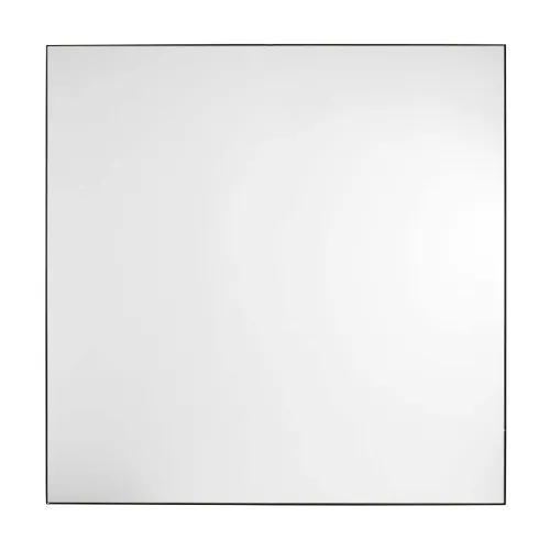 Espejo Rectangular Aluminio Negro Sfa-10 en Negro - Espejos, Uruguay | Divino