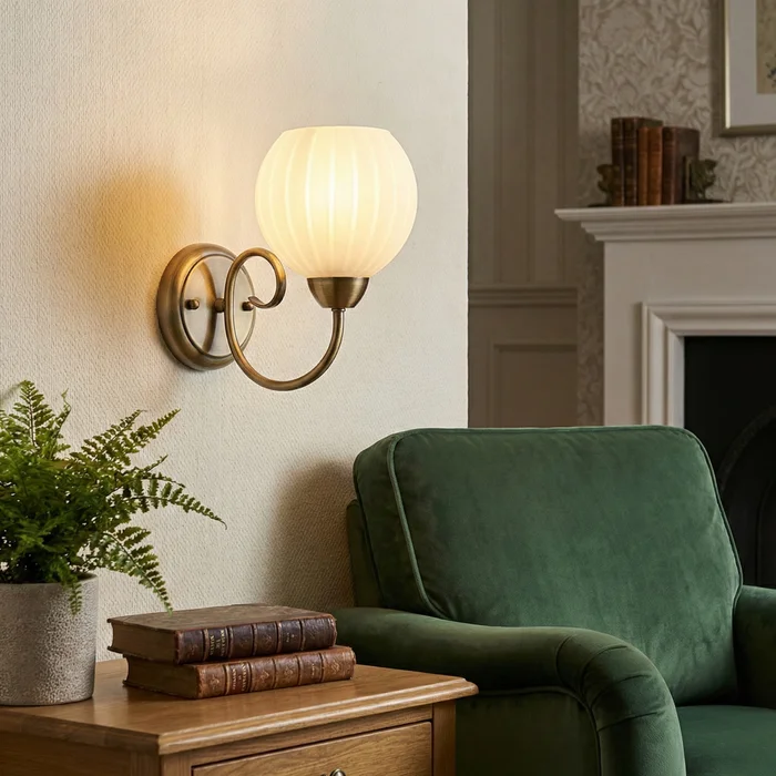 Aplique de Pared Antique Bloom en Dorado - Iluminación, Uruguay | La Perla, vista 3