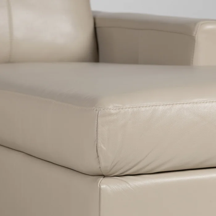 Rinconera Royale - Cuero Básico - Chaise Derecho - 519 (Beige) en Beige, Uruguay | Nyr, vista 5