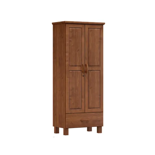 ROPERO BRONZE 2 PUERTAS 1 CAJON IMBUIA - 1140 C (NUEVO) - Roperos y placares, Uruguay | Rosas Hermanos