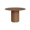 Mesa de Comedor - Redonda - Línea Nevada - Marrón en Marrón - Mesas de comedor, Uruguay | Ecowood, vista 1 de 7