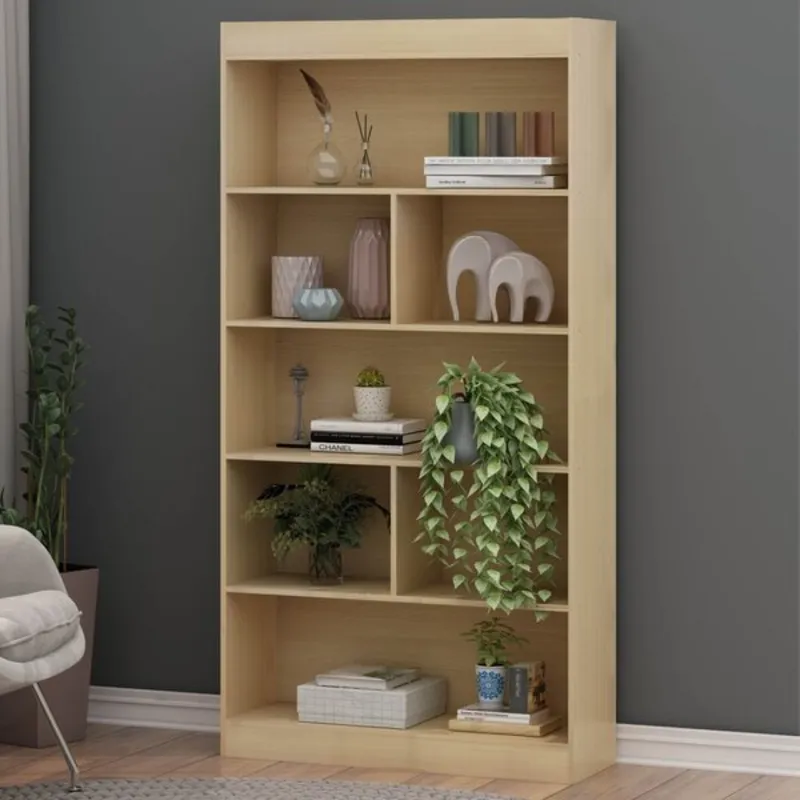 Librero Magnolia - Moderna Hogar en Madera natural - Muebles para TV, Uruguay | Moderna Hogar