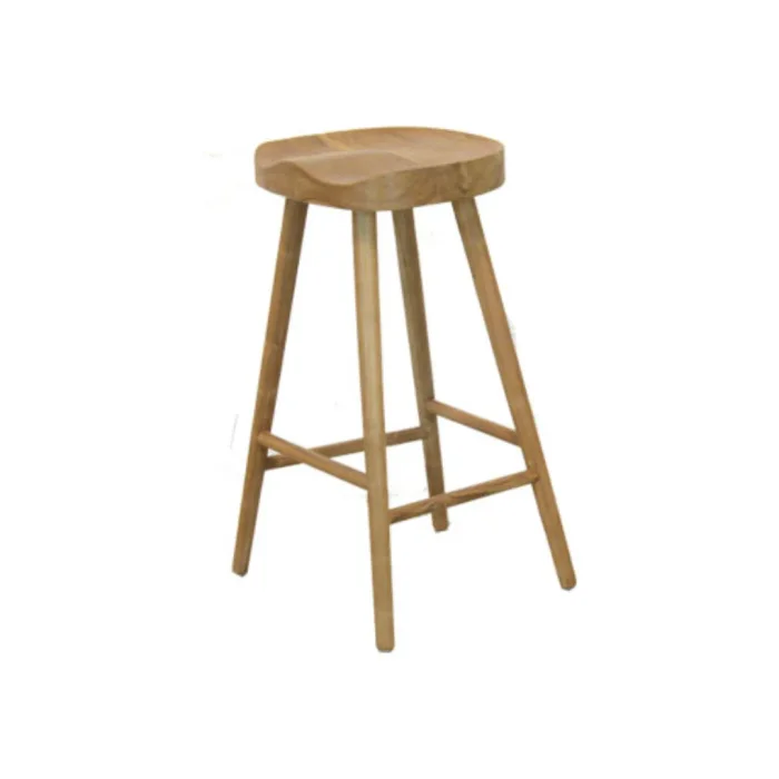 S73 Banco 48x40x75 en Madera natural - Butacas, banquetas y puffs, Uruguay | Victoriana