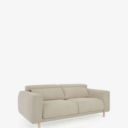 Sofá Singa 3 Plazas - Beige 215 Cm en Beige - Sillones y sofás, Uruguay | Kavehome