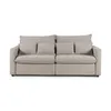 Sofá Cama Carmín - Tela Microfibra - 12091 (Gris) en Gris - Sillones y sofás, Uruguay | NYR, vista 4 de 6
