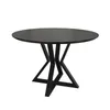 Mesa de Comedor Circular Louvre (90 cm) - Negra - Mesas de comedor, Uruguay | Berna home, vista 1 de 3