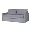 Sofá Cama Wey - Tela Microfibra - Cora 06-153 (Grafito) en Gris - Sillones y sofás, Uruguay | NYR, vista 1 de 7