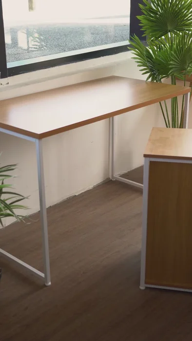 Cajonera con llave - Linea Industrial en Madera natural - Bibliotecas, Uruguay | Balton, vista 3
