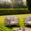 Butaca Sacova de madera maciza de eucalipto FSC 100% en Madera natural - Butacas, banquetas y puffs, Uruguay | Kavehome, vista 3 de 10