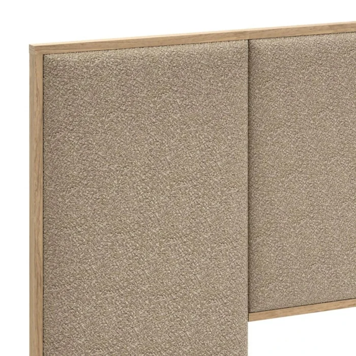 Respaldo Queen Tapizado Full - Nordik - Text Frizz en Beige - Respaldos de cama, Uruguay | Ecowood, vista 3