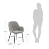 Silla Konna gris claro en Gris - Sillas, Uruguay | Kavehome, vista 7 de 7