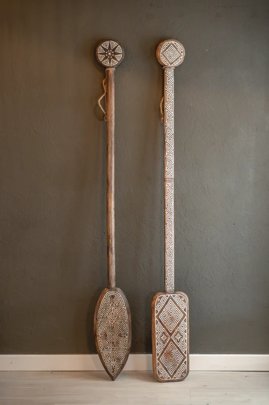 Remos tallados - en Madera natural - Decoración de pared, Uruguay | Rumah Studio Home, vista 3