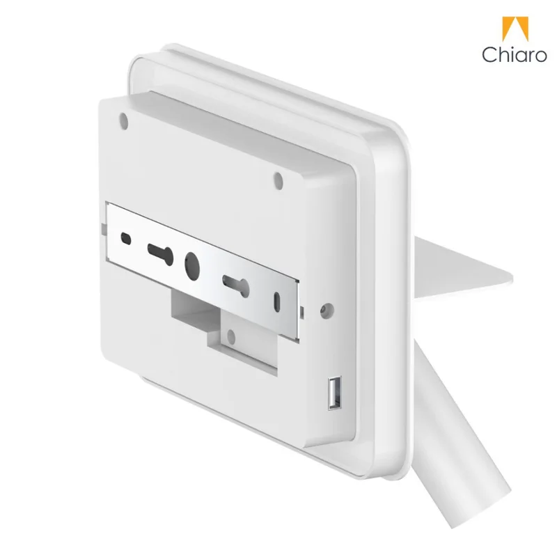 Portátil led de pared con SPOT, USB y DOBLE LUZ DIM 2700K - BLANCA en Blanco - Lámparas de mesa, Uruguay | Iluminica, vista 3