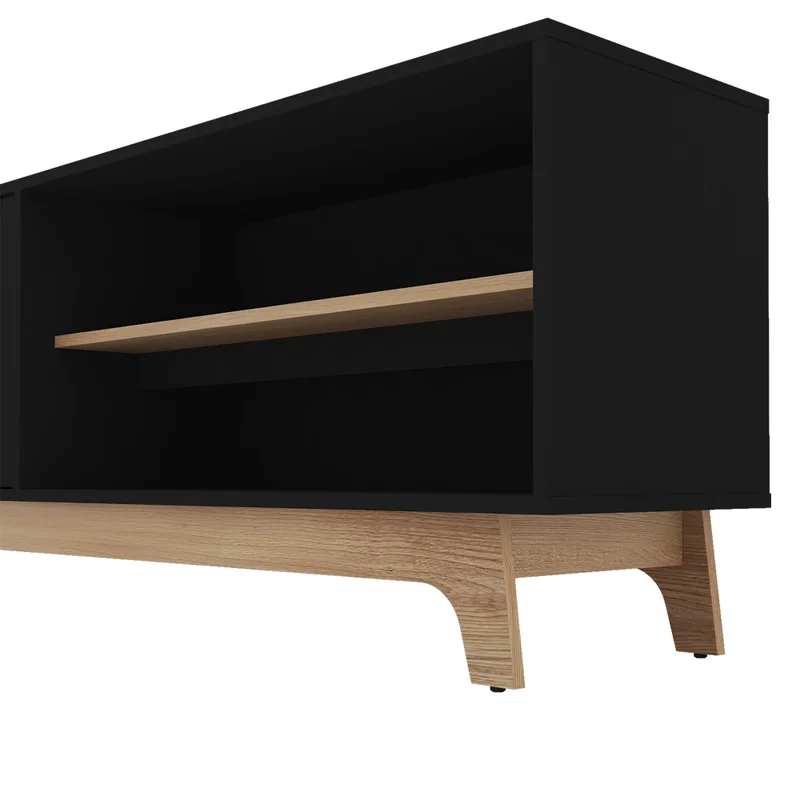 Rack Columbus en Negro - Aparadores y recibidores, Uruguay | RM Muebles y Deco, vista 4