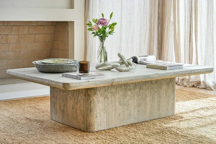 MESA LIVING BALZAC - 1.70 X 1 MTS en Madera natural - Mesas de living, Uruguay | La Iberica