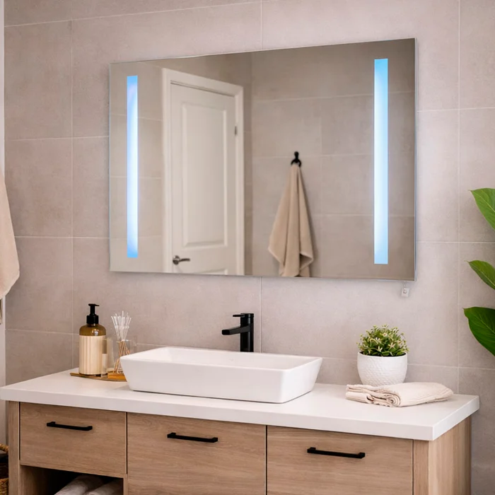 Espejo con luz led sin marco 60x80cm - Espejos, Uruguay | Alta Gracia Deco, vista 2