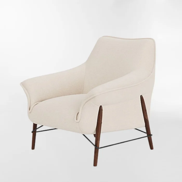 Poltrona VENUS Beige en Beige - Butacas, banquetas y puffs, Uruguay | Viasono, vista 2