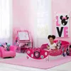 Cama de madera para niños pequeños - Disney Minnie en Rosa - Dormitorio, Uruguay | Rústico Hogar, vista 2 de 4