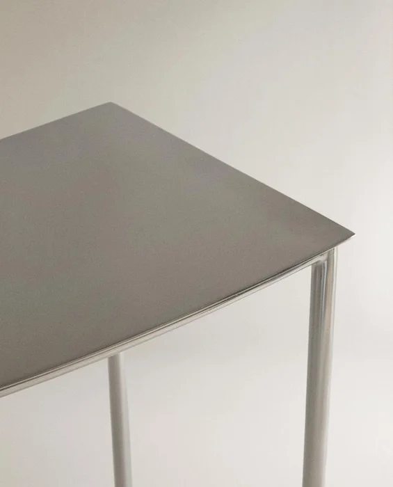 TABURETE ACERO INOXIDABLE - Sillas, Uruguay | Zara Home, vista 3