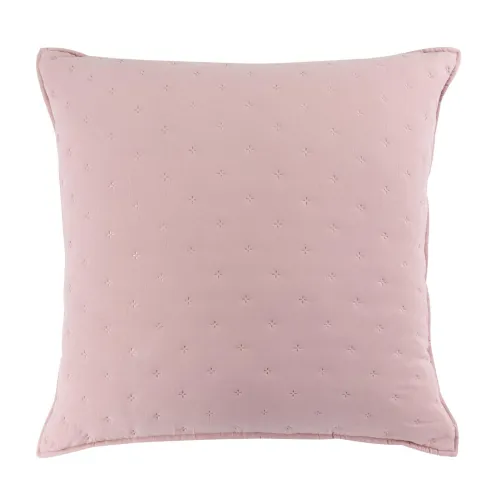 Funda De Almohadón Poliester Rosa Capi en Rosa - Textiles, Uruguay | Divino
