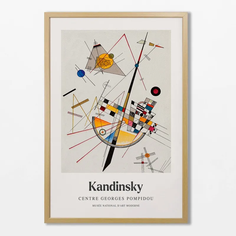 Kandinsky - Tensión suave n.º 85 en Multicolor - Láminas, Uruguay | La Cuadrería