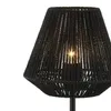 LAMPARA DE MESA D23x47CM TEJIDO/METAL NEGRO en Negro - Lámparas de mesa, Uruguay | Koz, vista 3 de 3