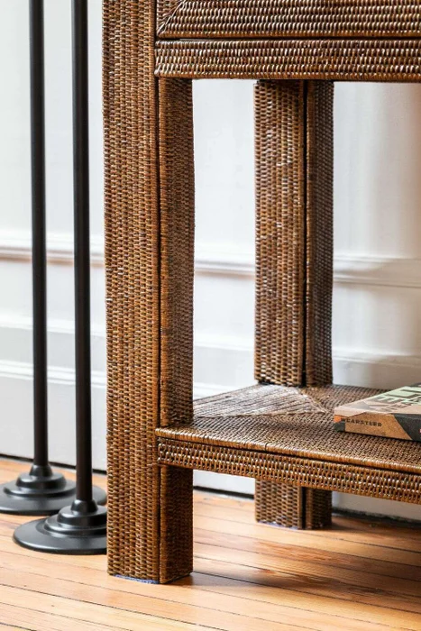 CONSOLA DE RATTAN - 1.50 X 0.40 MTS en Marrón - Bibliotecas, Uruguay | La Iberica, vista 10