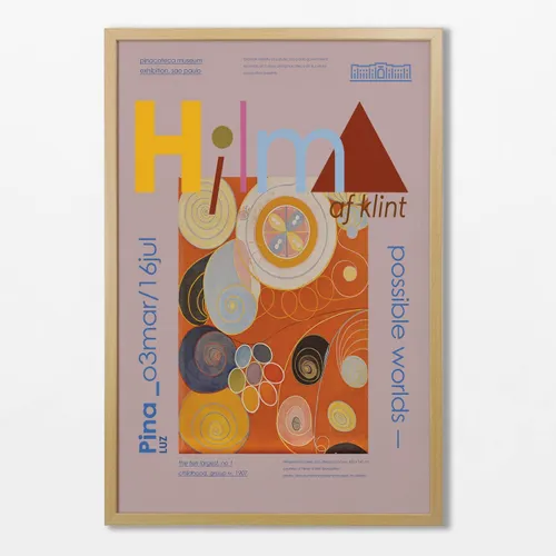 Hilma af Klint N.01 en Multicolor - Láminas, Uruguay | La Cuadrería