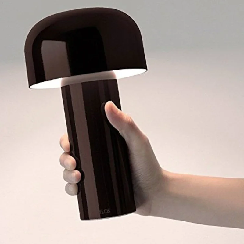 Lampara de mesa Led Svamp recargable en Negro - Lámparas de mesa, Uruguay | Alta Gracia Deco, vista 9