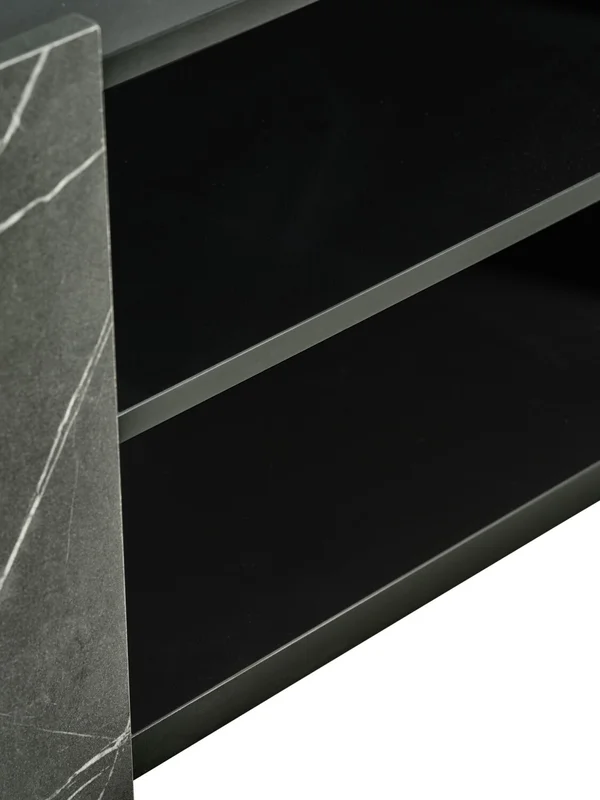 Mueble TV KRONDAL 2 puertas color mármol en Negro - Muebles para TV, Uruguay | JYSK, vista 5