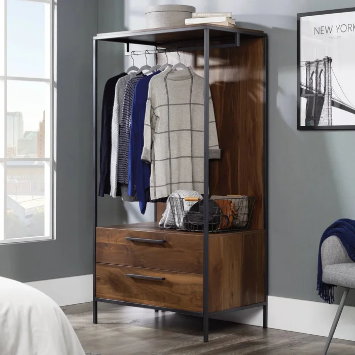 Armario abierto con cajones - Sauder - Roperos y placares, Uruguay | Ecowood, vista 2