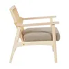 Butaca Madera-y-tela Natural-beige Dakota Natural en Madera natural - Sillones y sofás, Uruguay | Divino, vista 5 de 8