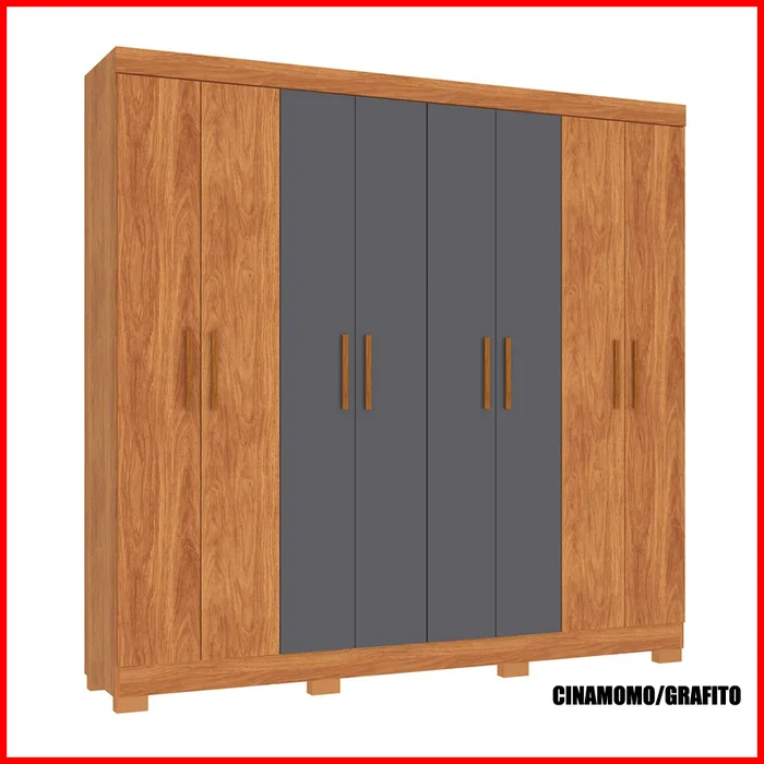Placard 8 puertas – La Vegas - Roperos y placares, Uruguay | Punto Unión