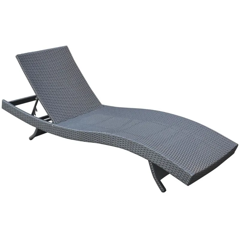 Reposera Cabana en Negro - Muebles para el exterior, Uruguay | La Cueva Muebles
