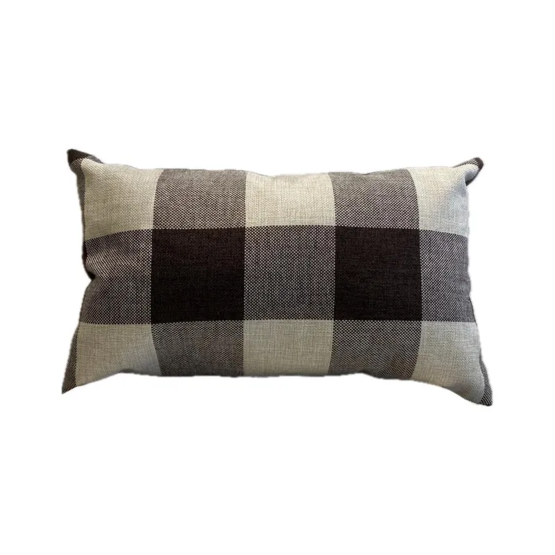 Almohadón Elongate cuadros en Multicolor - Textiles, Uruguay | Tutto Deco